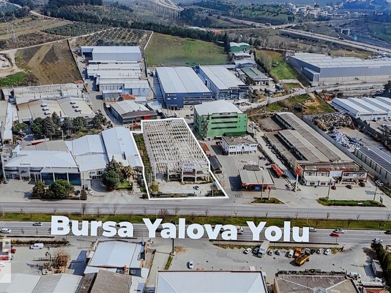 Bursa Yalova Yoluna Cephe Satılık Fabrika